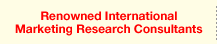 Renowned International Marketing Research Consultants